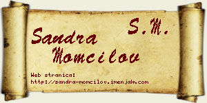 Sandra Momčilov vizit kartica
